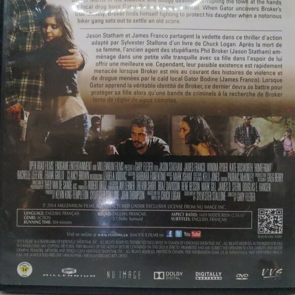 HomeFront DVD 2013 Screenplay by: Sylvester Stallone Action Thriller - Picture 3 of 4